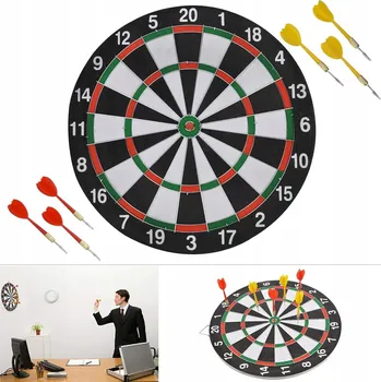 Terč na šipky ŠIPKOVÝ TERČ SIZALOVÝ SET TERČ 40 CM + 6 ŠIPEK