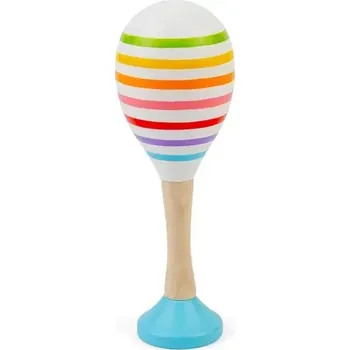 Hudební nástroj pro děti Bigjigs Toys Rumba koule sada 2 ks modrá