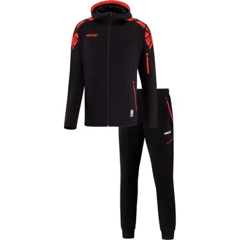 Saller VIBE reprezentační souprava BARVA: 393 černá-červená, Velikost: L Stylová vycházková souprava pro týmy i jednotlivce