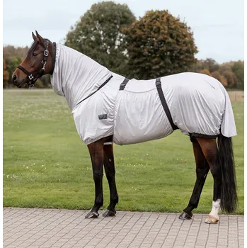 Deka pro koně Waldhausen Deka Basic pro muchaře - eczema Barva: silver grey, Velikost: 115 cm