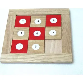 Dřevěná hračka Česká dřevěná hračka Dřevěná didaktická hračka čísla