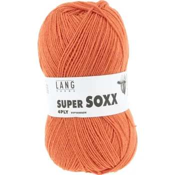 Příze Příze Lang Yarns Super Soxx Uni 4-fach 0059 orange