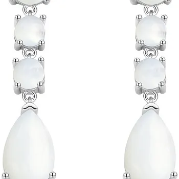 Náušnice Agato Nádherné visací náušnice s perletí AGT-E119P (Ag925/1000, 5,97 g)