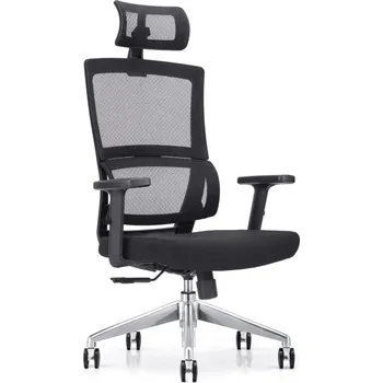 Kancelářská židle MERCURY STAR Breeze černá látka