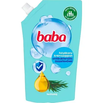 Péče o ruce BABA Antibacterial Liquid Soap Refill Eucalyptus 500 ml