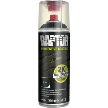 Autokosmetika Raptor 2K RLW/AL Liner sprej bílý 400 ml