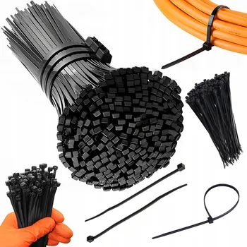 Stahovací páska SUPER SILNÉ STAHovací PÁSKY KABELOVÉ STAHOVACÍ PÁSKY ČERNÉ PÁSKA 2,5x100 mm 100 KS