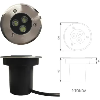 Venkovní osvětlení Key Automation S.r.l. Vonkajšie LED osvetlenie TONDA