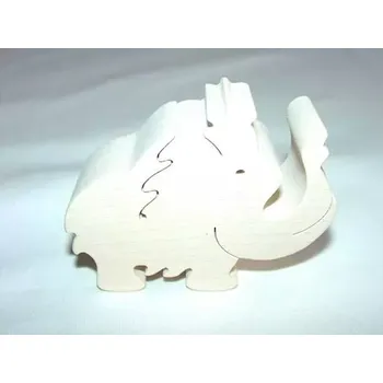 Dřevěná hračka Fauna Dřevěné zvířátko mamut