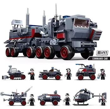 Stavebnice Sluban Sluban Space War M38-B0926 Velitelské vozidlo 1 část