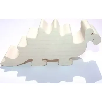 Dřevěná hračka Fauna Dřevěné zvířátko Stegosaurus