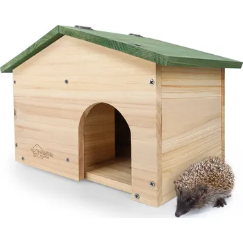 REAVET Domeček pro ježky se sedlovou střechou