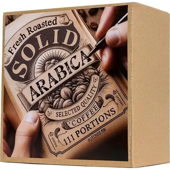 Káva Káva Solid Arabica Zrnková káva Rwanda 1 kg