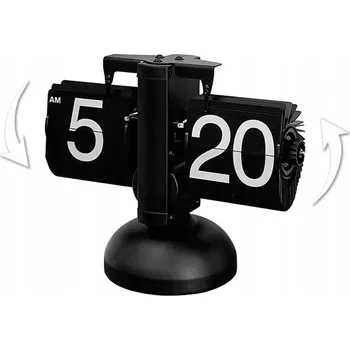 Hodiny PŘEKLÁPĚCÍ HODINY STOJÍCÍ MECHANICKÉ STOLNÍ RETRO FLIP CLOCK VINTAGE