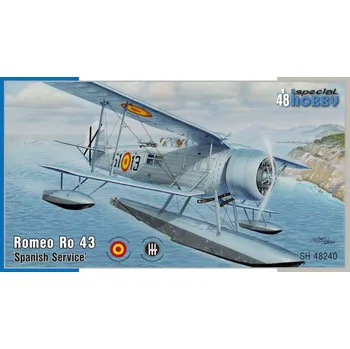 Plastikový model Special hobby 1/48 Romeo Ro 43 'Spanish Service' (2x camo)