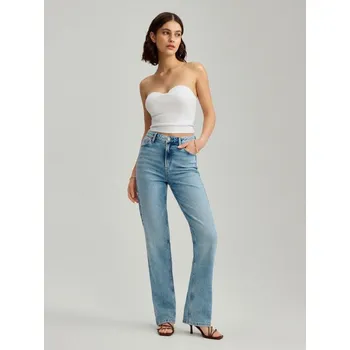 Dámské džíny Džíny straight - 34 - House - modrý - 941CK-55J