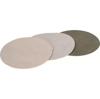 prostírání Stern Prostírání Stern, kulaté 40 cm, 100% polypropylen barva olive, cena za 1 ks