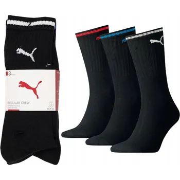 Pánské ponožky Ponožky Puma 907941 černé, velikost 47-49