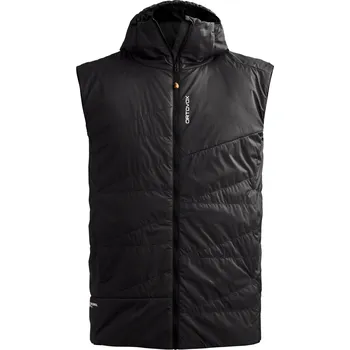 Pánská vesta Ortovox Swisswool Piz Duan Vest Men's Barva: black raven, Velikost: XL