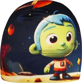 Čepice Funkční čepice Bruno - vzor 176 - mimozemšťan - čepice na jaro / podzim S 50 - 52