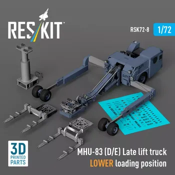 Plastikový model Reskit 1/72 MHU-83 (D/E) Late lift truck LOWER loading p.
