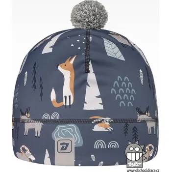 Čepice Flavio - zimní funkční čepice - vzor 171 - lesní zvířátka S 50 - 52
