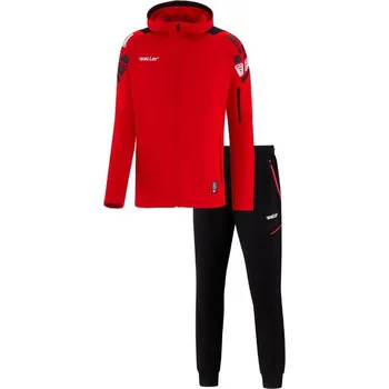 Saller VIBE reprezentační souprava BARVA: 170 červená-černá, Velikost: S Stylová vycházková souprava pro týmy i jednotlivce
