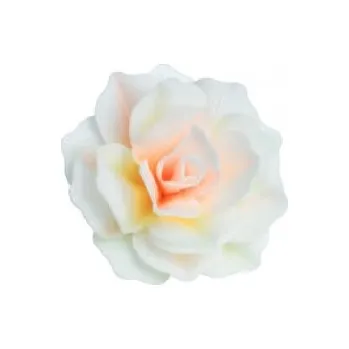 Jedlá dekorace na dort Jedlá dekorace - KVĚT PASTELOVÝ 12,5 cm / jedlý papír