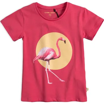 Dívčí tričko Dívčí tričko LEMON BERET PLAMEŇÁK růžové Velikost: 98