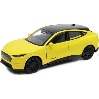 autíčko Welly 2023 Ford Mustang Mach-E GT 1:34 šedý