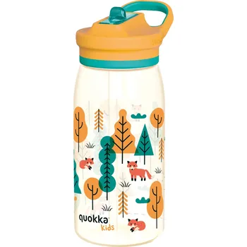Láhev Dětská tritanová láhev Glow, 580ml, Quokka, liška