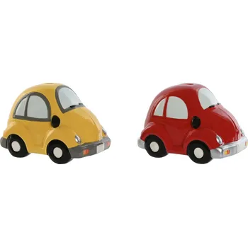 Pokladnička Pokladnička Home ESPRIT Automobil 15 x 9 x 10,5 cm (2 kusů) Dolomite