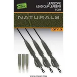 Fox Naturals Leadcore PG Lead Clip Leaders