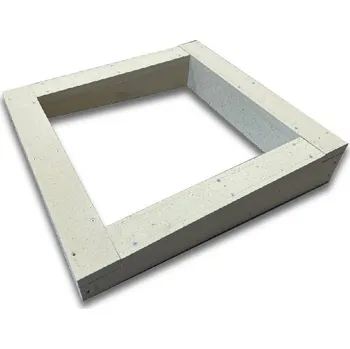 Příslušenství k oknu DEK Rám podkladní ve sklonu 5° DEKLIGHT PIR frame 60×60 cm