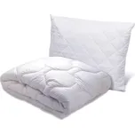 Luxusní celoroční přikrývka prošívaná 140x200 cm s polštářem 50x70 cm