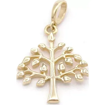 Přívěsek B&B Goldinvestic Zlatý přívěsek strom života Žluté zlato Žlutá