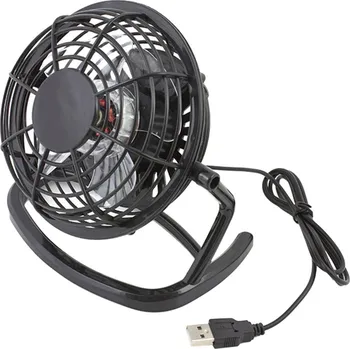 Domácí ventilátor APT STOJAJÍCÍ USB VENTILÁTOR ČERNÝ