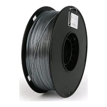 Filament Tisková struna (filament) GEMBIRD, PLA PLUS, 1,75mm, 1kg, stříbrná