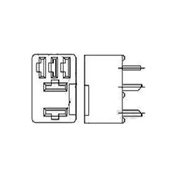 Relé Patice relé pro Zásuvná relé Micro ISO VCFM-1000