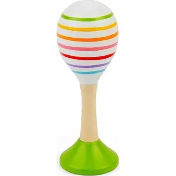 Hudební nástroj pro děti Bigjigs Toys Rumba koule junior sada 2 ks zelená