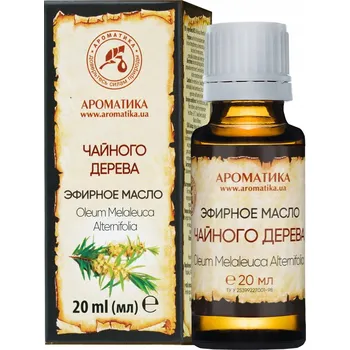 Vonný olej Esenciální olej z čajovníku Aromatika 20 ml