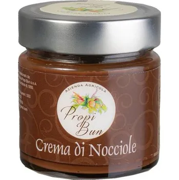 Itálie - PROPI BUN Oříškový krém Crema di Nocciola Zero bez cukru 250g