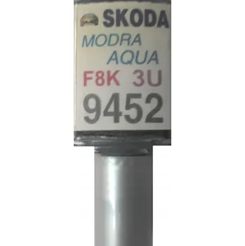 Autolak ŠKODA 9452 3U F8K AQUA BLUE Opravná tužka / Lak na opravu škrábanců