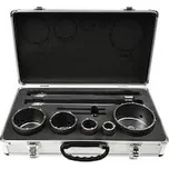 Korunkové vrtáky do betonu SDS PLUS, SDS MAX, 30-100mm, sada 9 ks GEKO