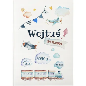 Fotoalbum Album na 300 fotografií Metrička Roczek Křest Kraina Albumů