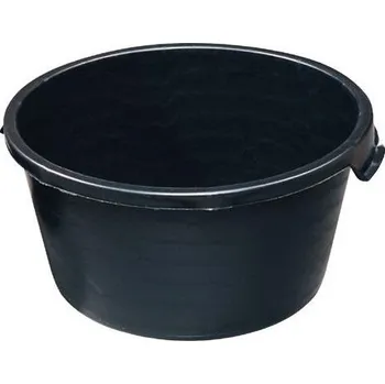 Zednická nádoba M.A.T. Group Maltovník kulatý 463095 černý