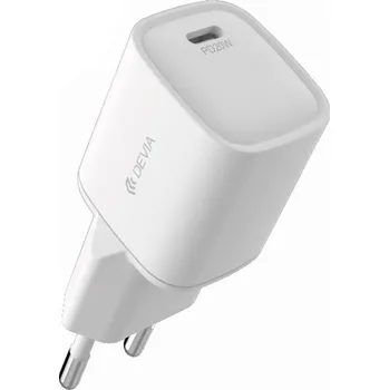 DEVIA SMART MINI nabíječka USB-C PD 20W / bílá