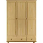 Drewmax SF121 skříň šatní masiv borovice