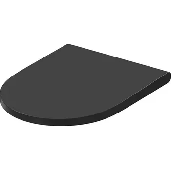 WC sedátko CERSANIT LARGA OVÁLNÉ záchodové sedátko soft-close antracit K98-0266