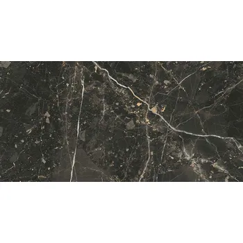 Dlažba DLAŽBA NIGHT GARDEN BLACK LAPPATO MAT 59,8X119,8 #626 (II. JAKOST)